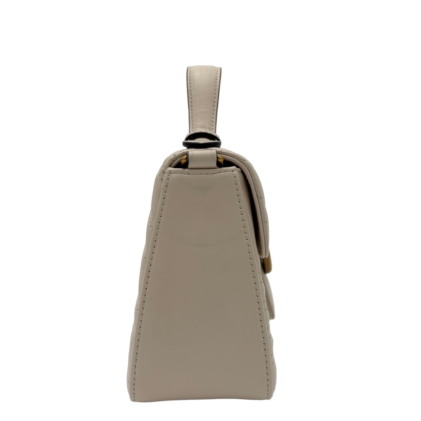 MIB Gucci GG Marmont mini top handle bag Ivory