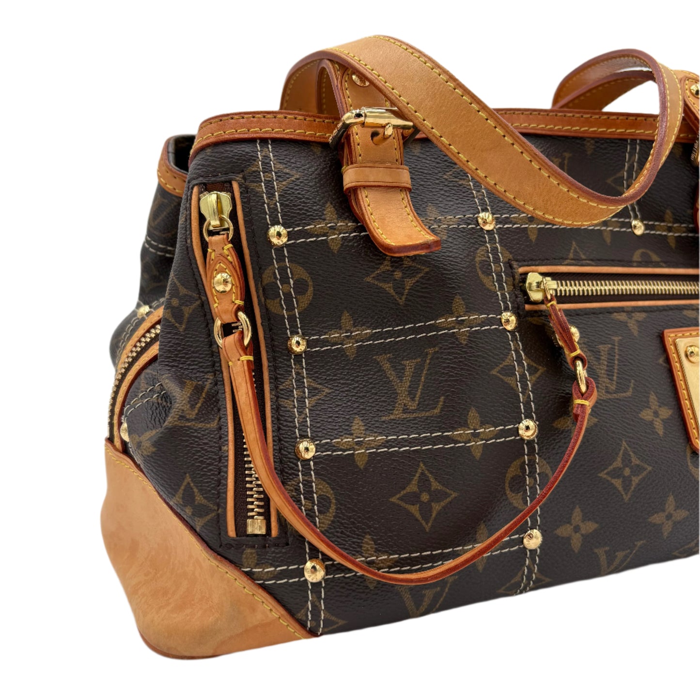 2007 LIMITED Louis Vuitton Monogram Rivets Bag
