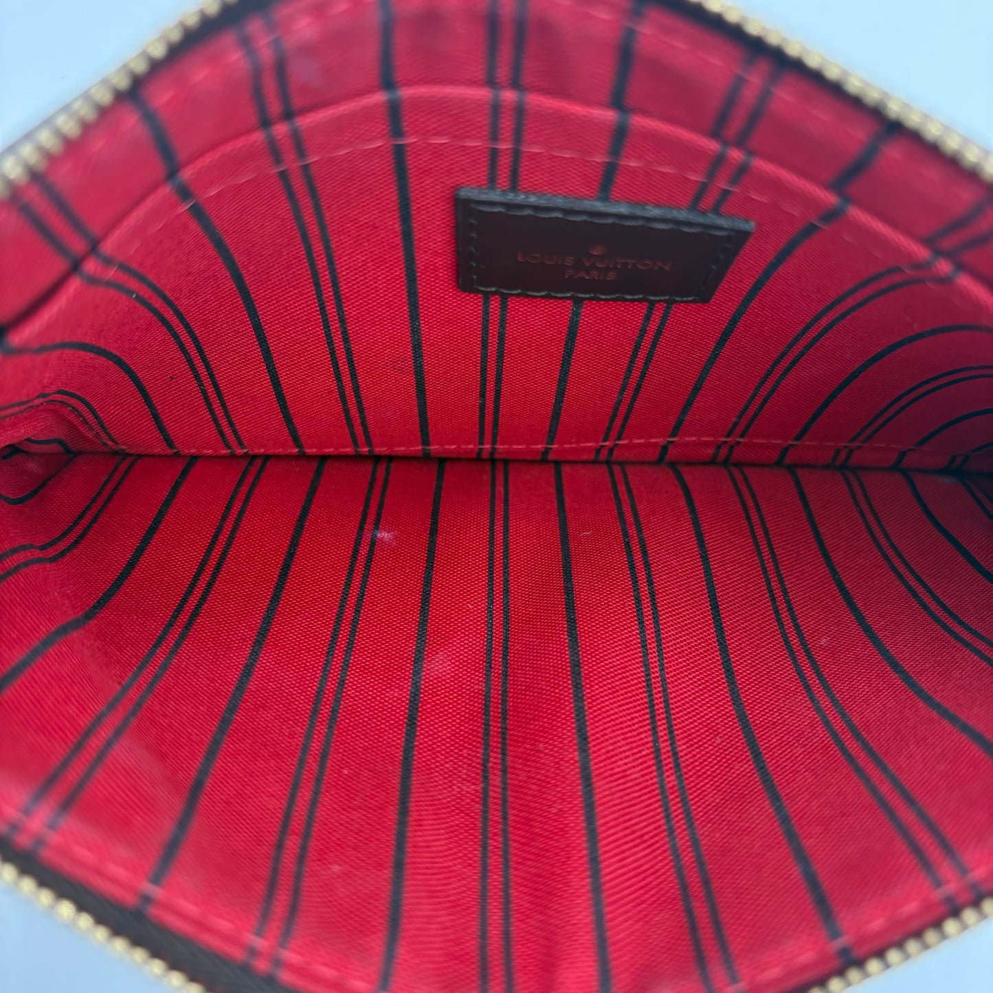 2016 Louis Vuitton Wristlet Pouch..-Damier Ebene