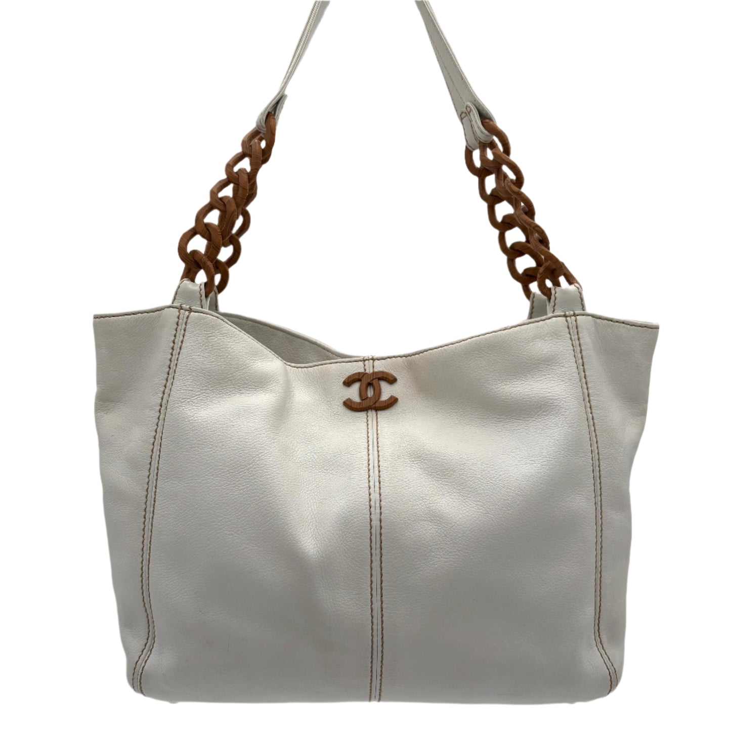 2003/2004 Wood Chain Tote Bag
