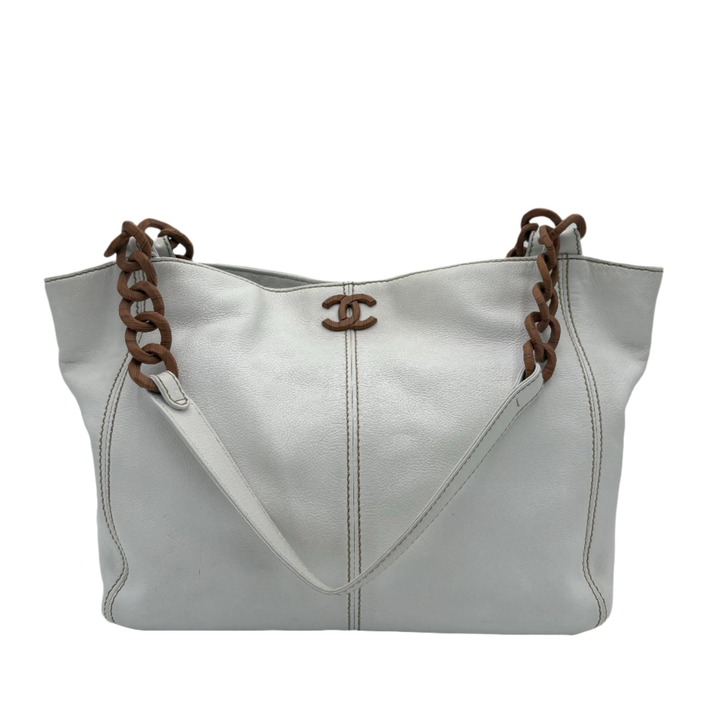 2003/2004 Wood Chain Tote Bag
