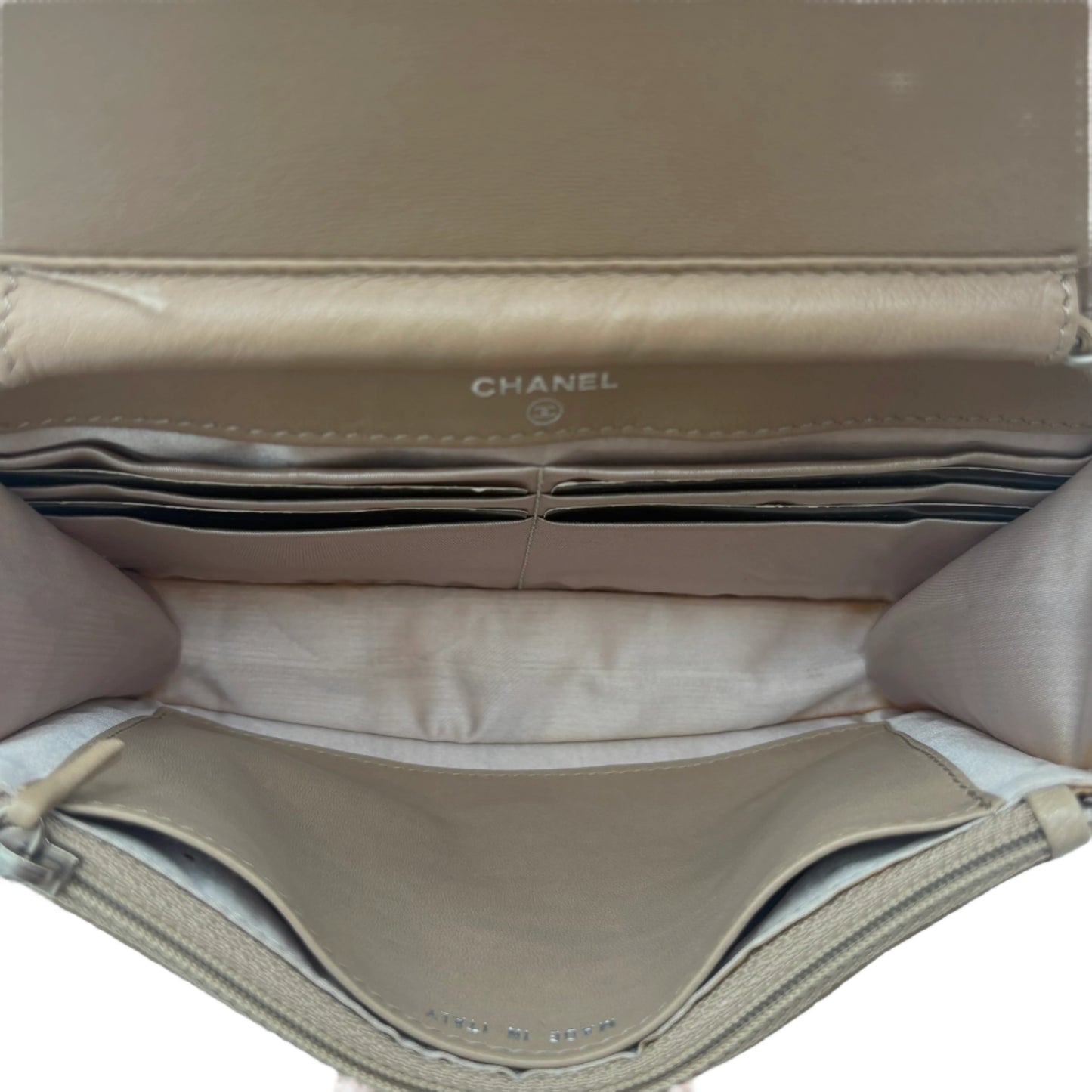 Chanel New Travel Line WOC-Beige