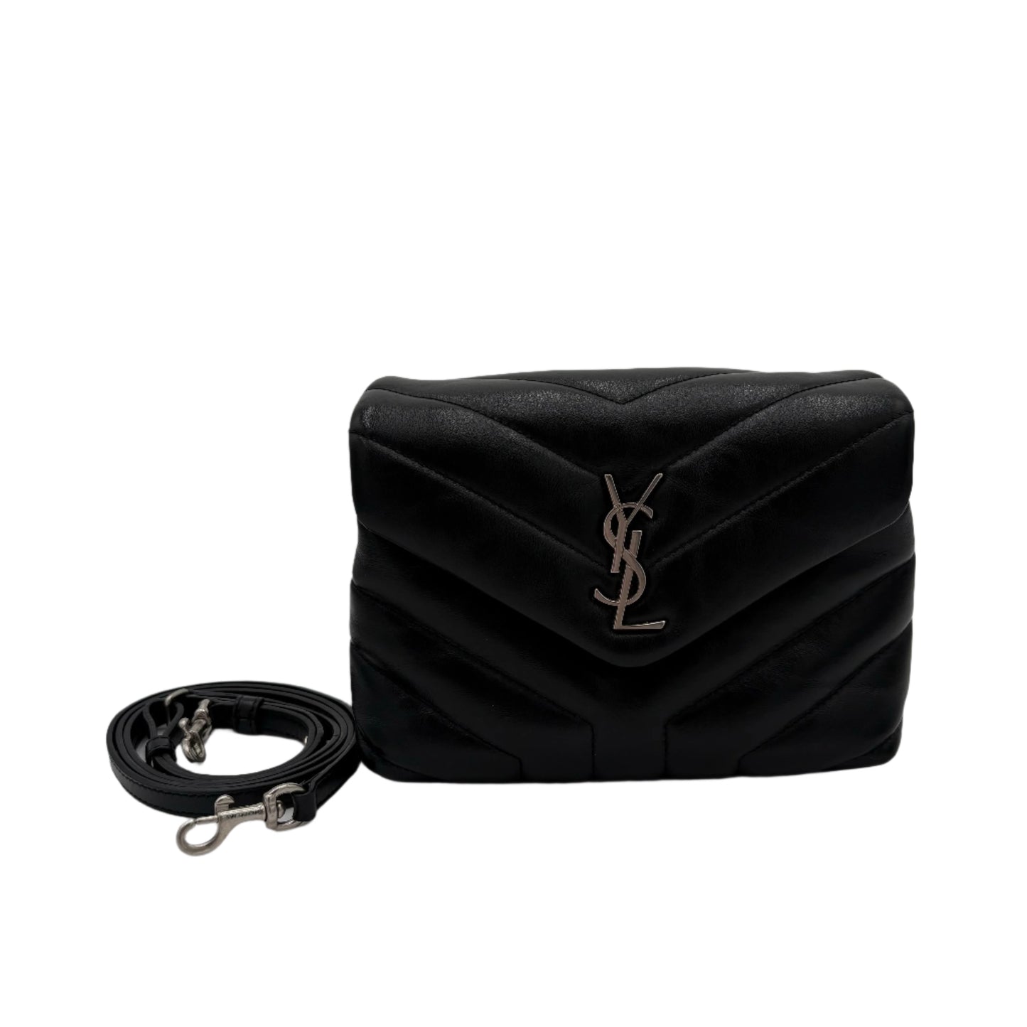 Saint Laurent Loulou Toy In Quilted Leather