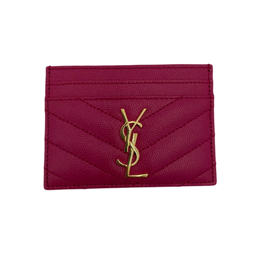 Saint Laurent Cassandre Matelasse Card Case