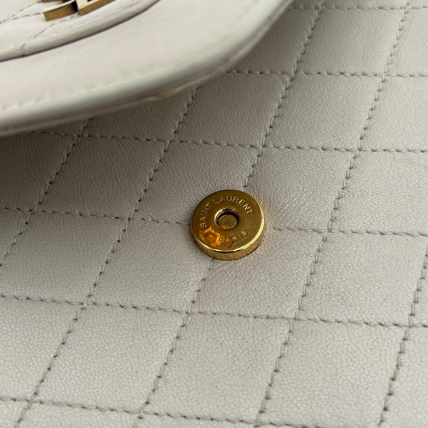 Saint Laurent Gaby Mini Satchel Quilted Lambskin