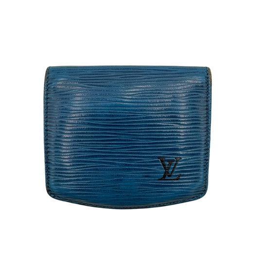 Vintage Louis Vuitton Change-Blue Epi