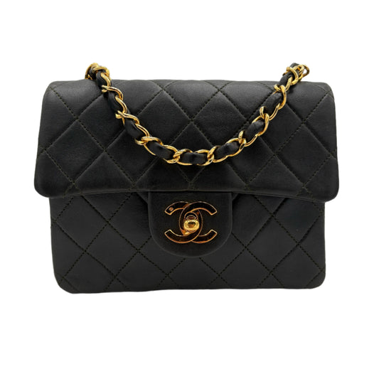 Chanel 1989-1991 Mini Square Classic Single Flap
