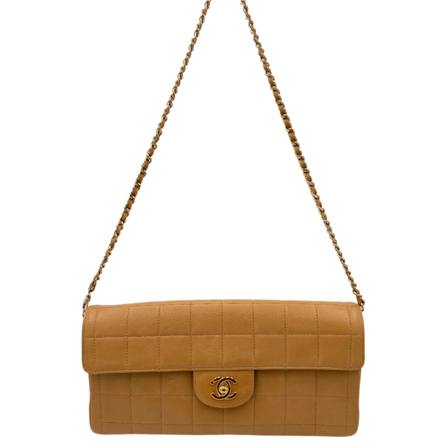 2002/03 Chanel East West Chocolate Bar Bag