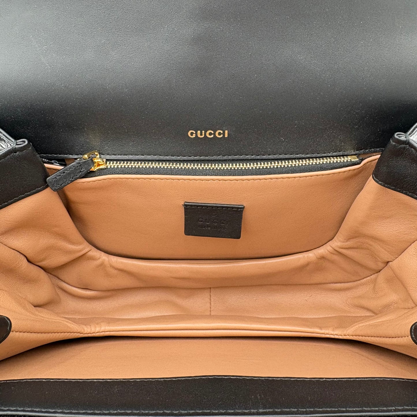 Gucci Snake Python Sylvie Shoulder Bag