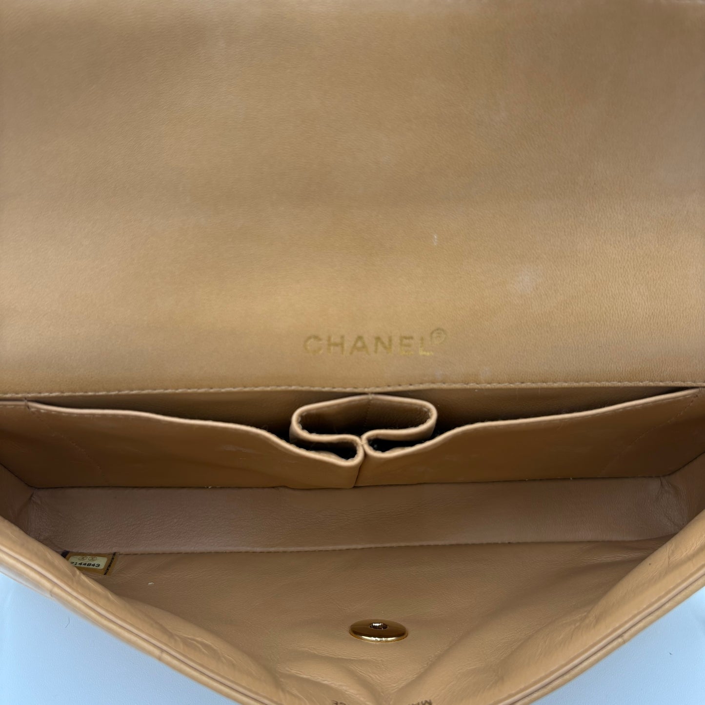 2002/03 Chanel East West Chocolate Bar Bag
