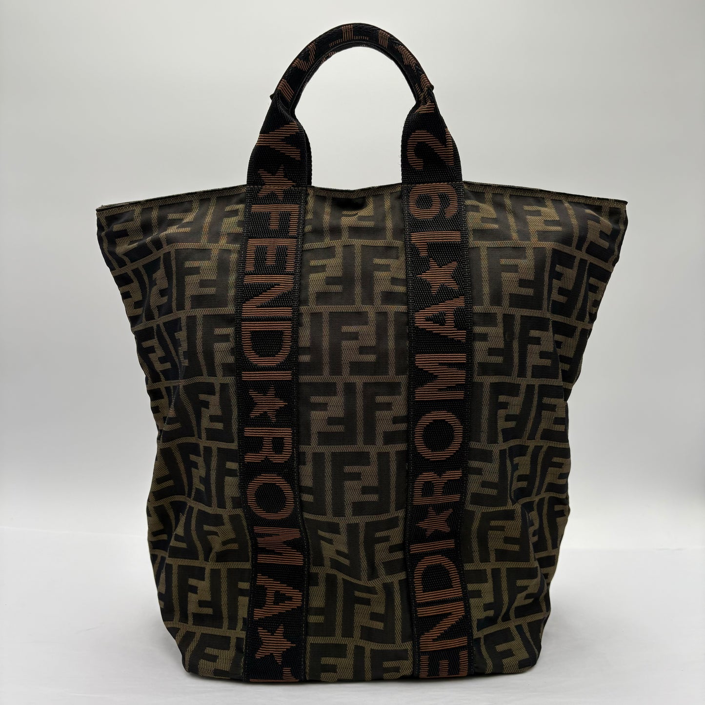 Vintage Fendi Roma Zucca Tote