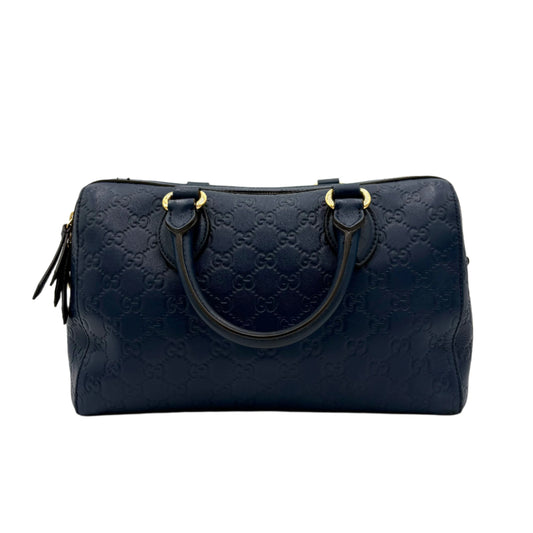 Gucci Guccissima Boston Bag/Mini Emblem Wallet