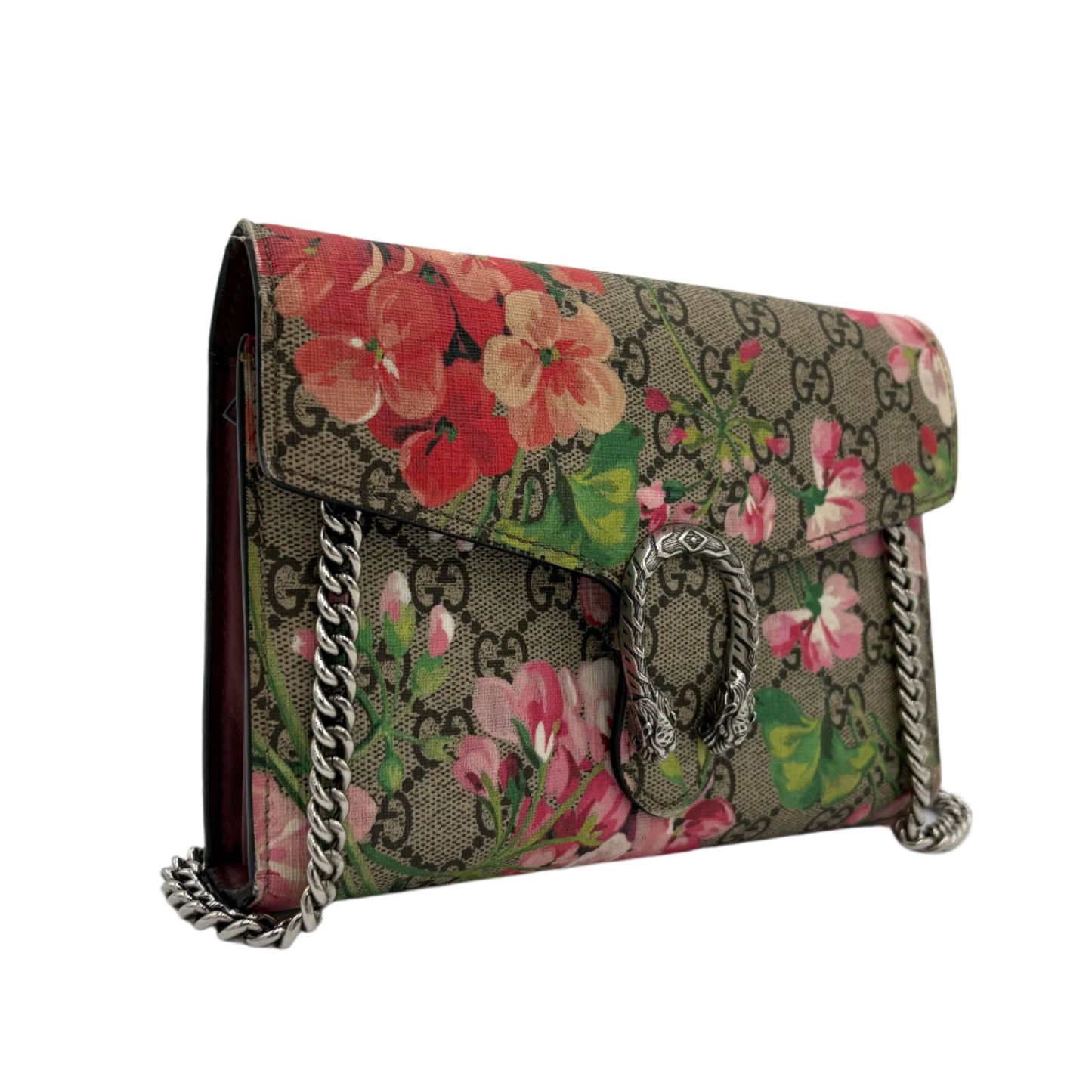 Gucci GG Dionysus Blooms Small Chain Wallet