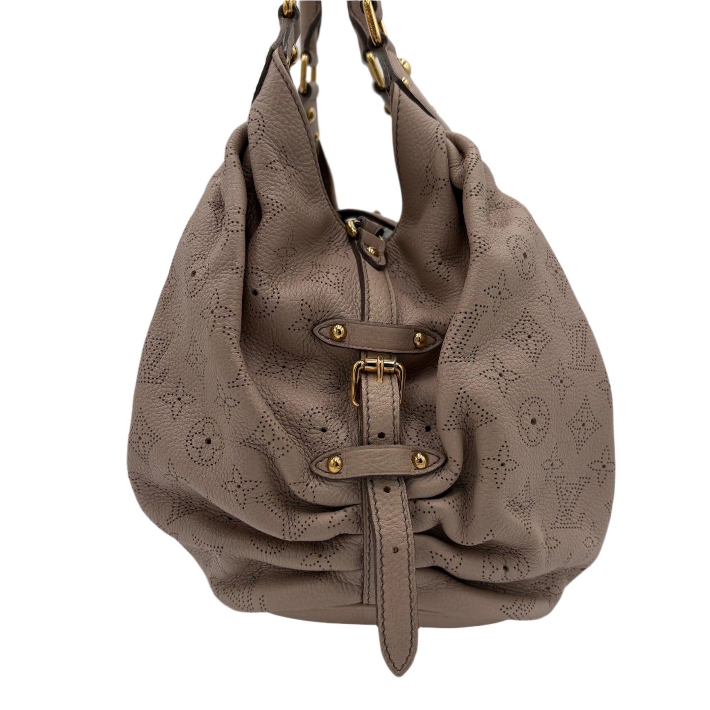 Louis Vuitton Mahina Hobo XL Bag Beige