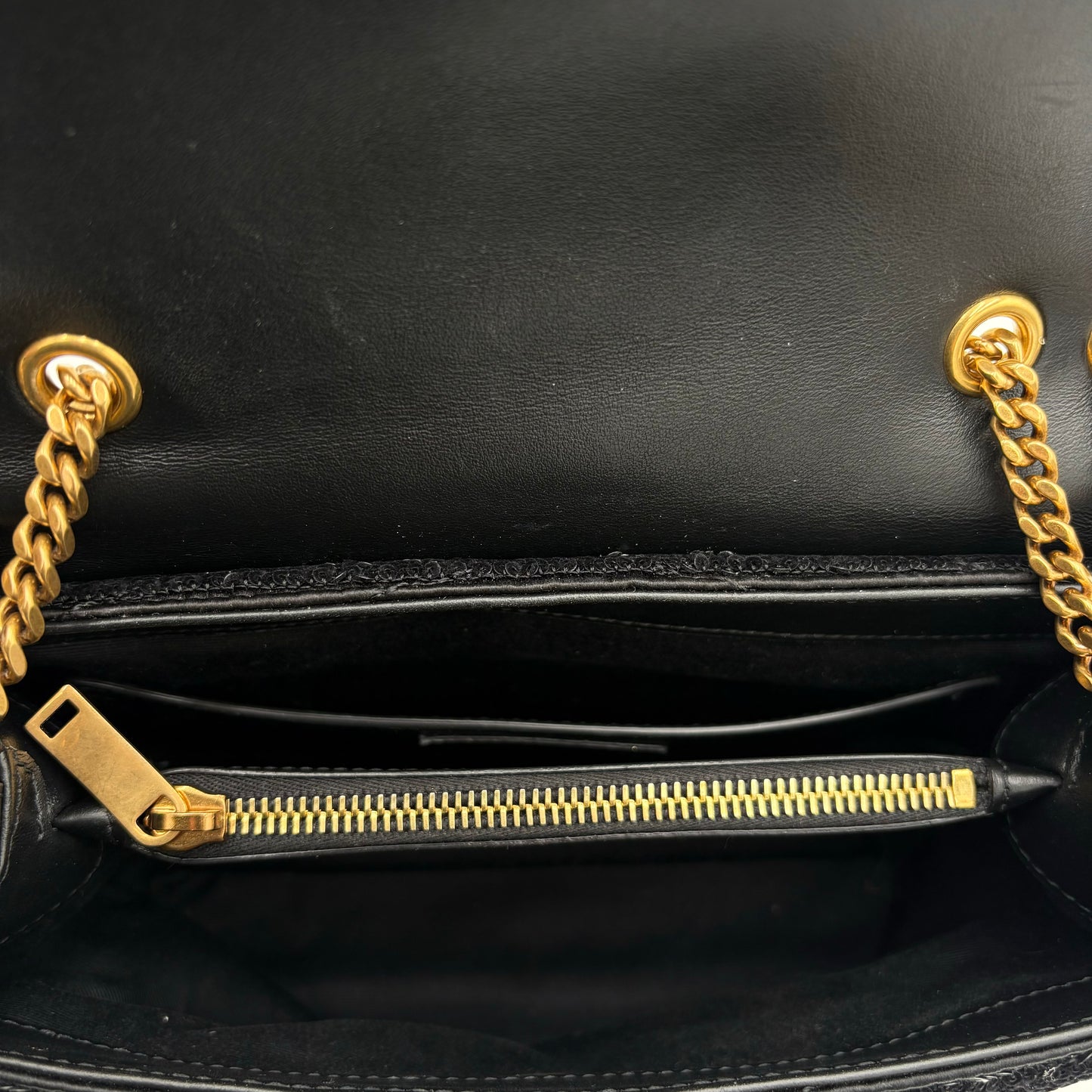 Saint Laurent Loulou Small Sequin Shoulder Bag