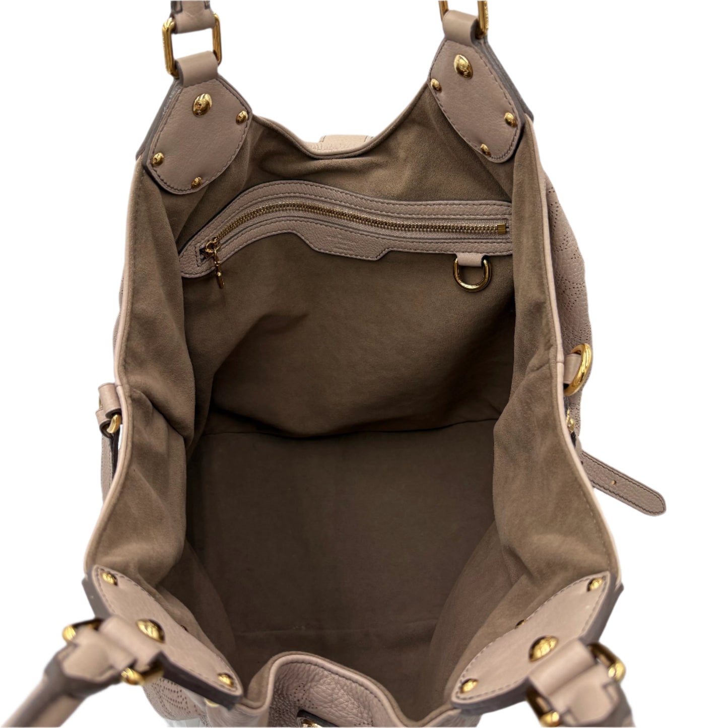 Louis Vuitton Mahina Hobo XL Bag Beige