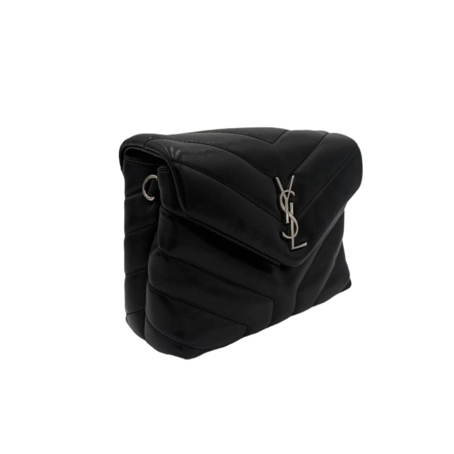 Saint Laurent Loulou Toy In Quilted Leather