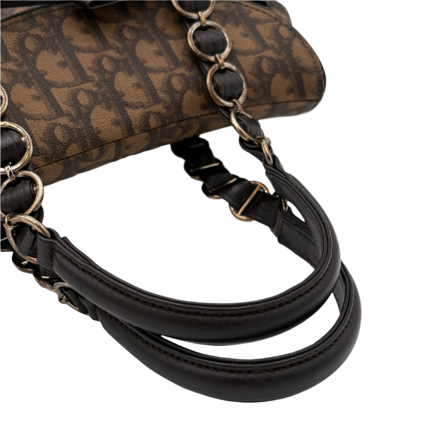 Y2K Christian Dior Monogram Romantique Trotter Flap