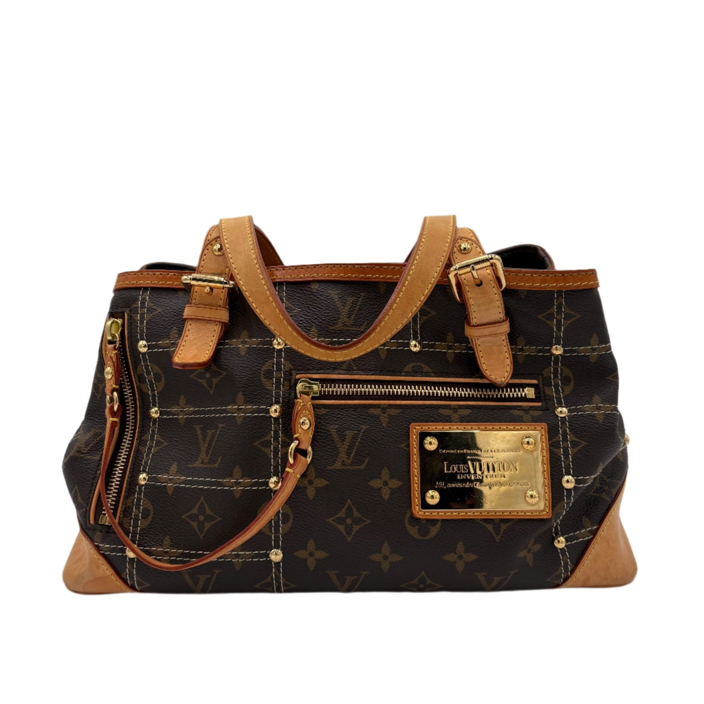 2007 LIMITED Louis Vuitton Monogram Rivets Bag