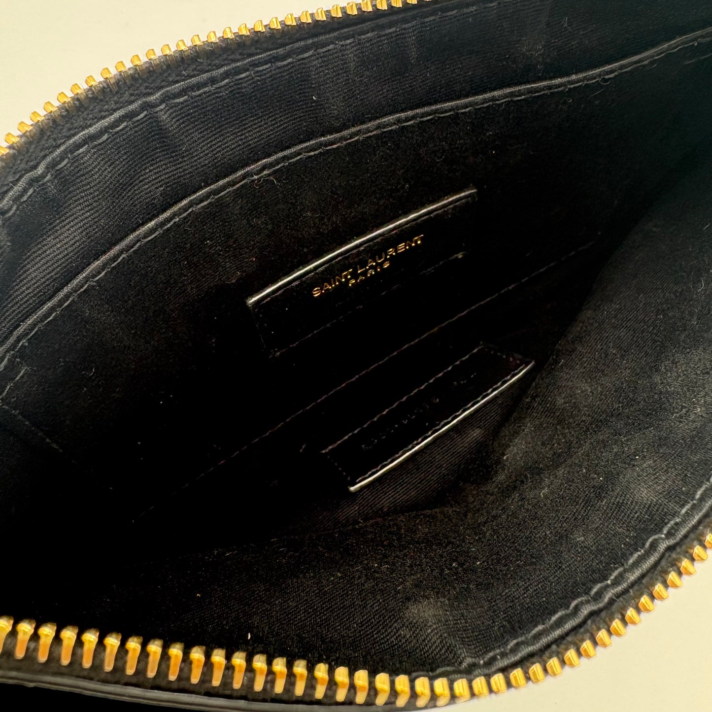 2023 Saint Laurent Leather Pouch