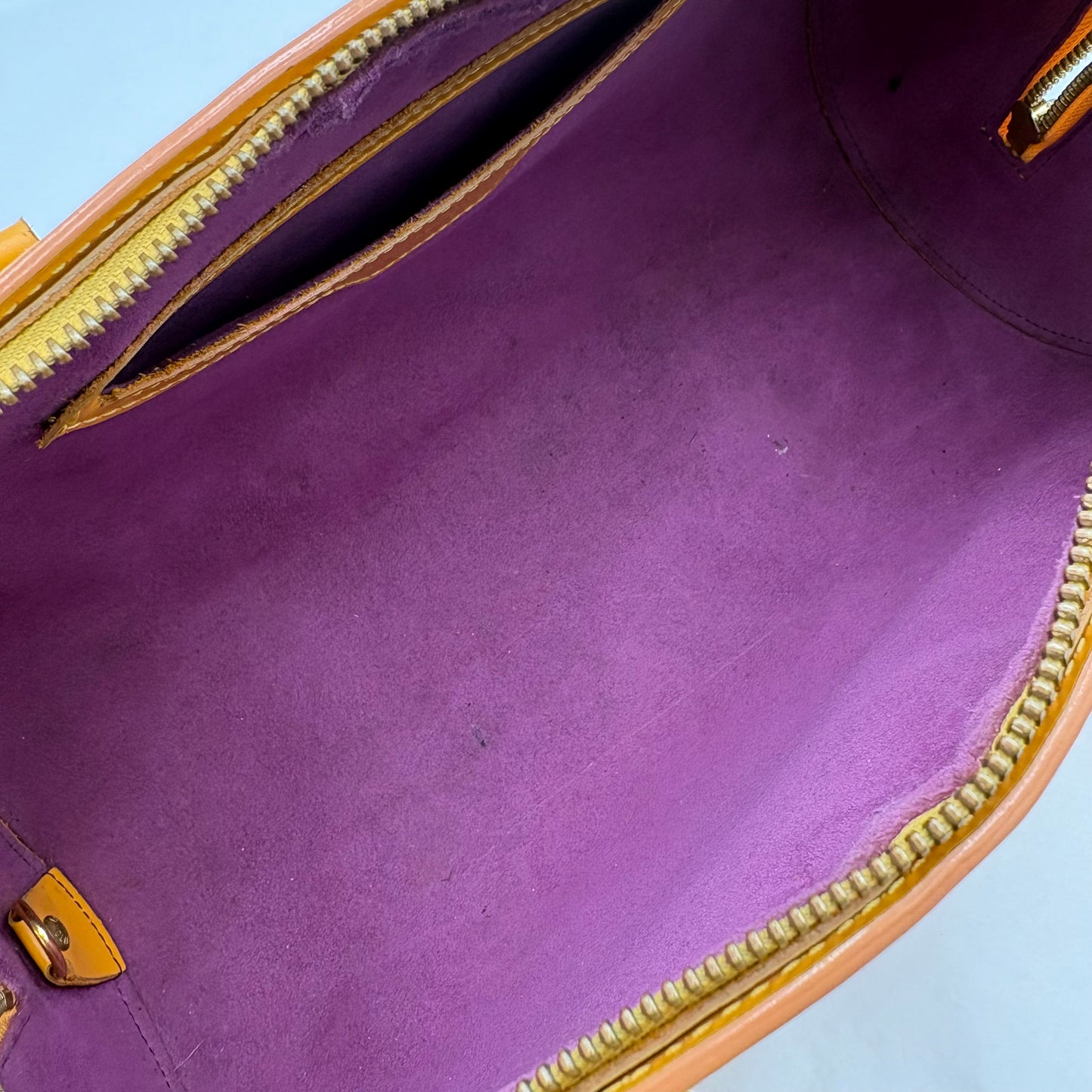 2001 Louis Vuitton Soufflot Yellow Epi