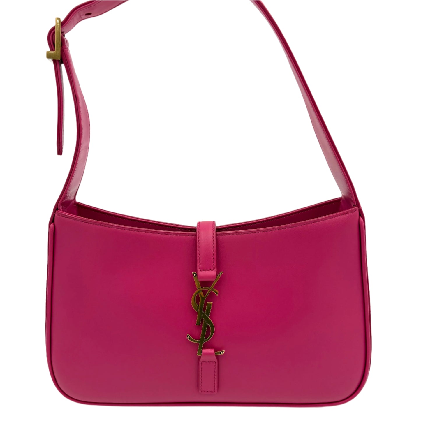Saint Laurent Le 5 a 7 Leather Hobo