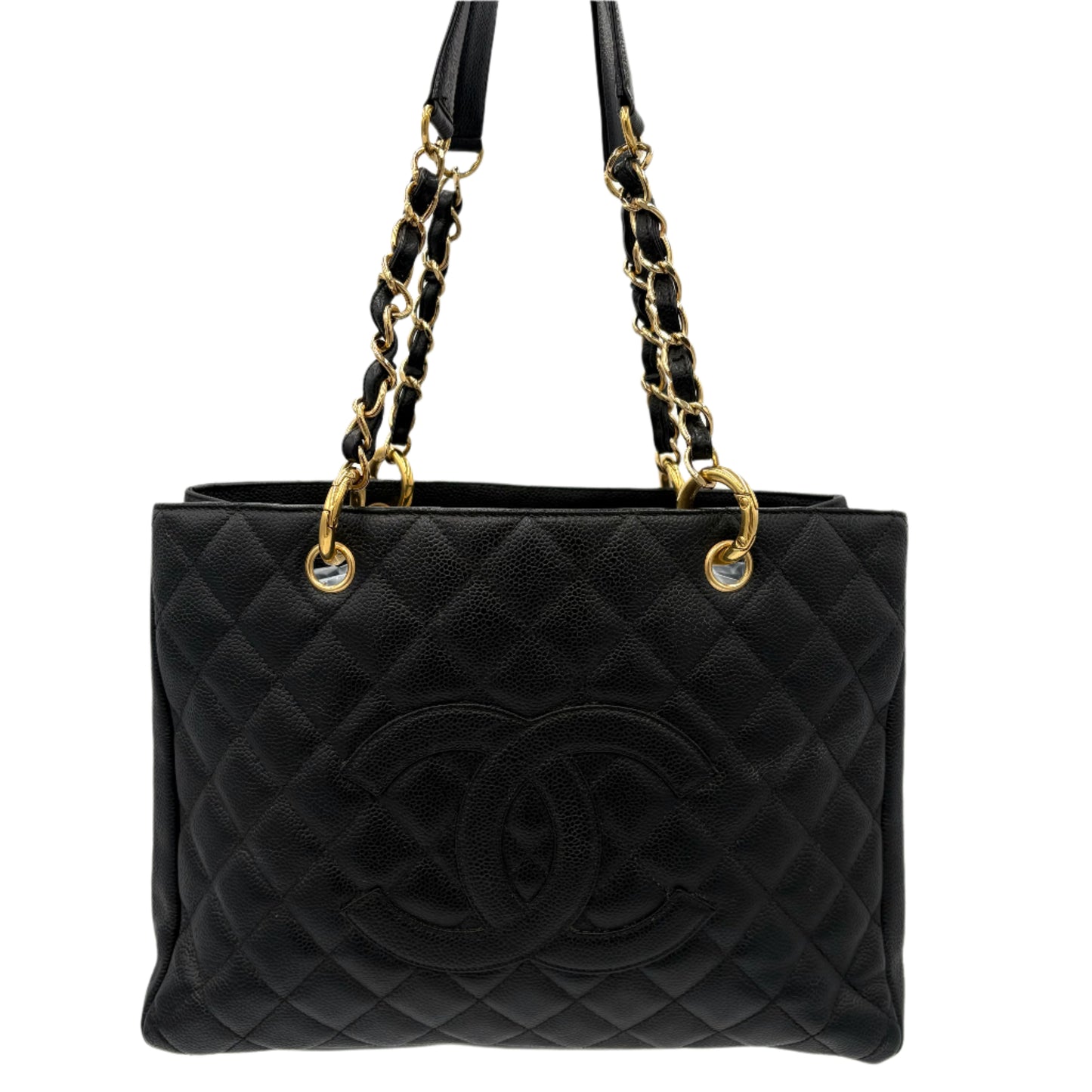 2008/09 Chanel Grand Shopping Tote-Black Caviar