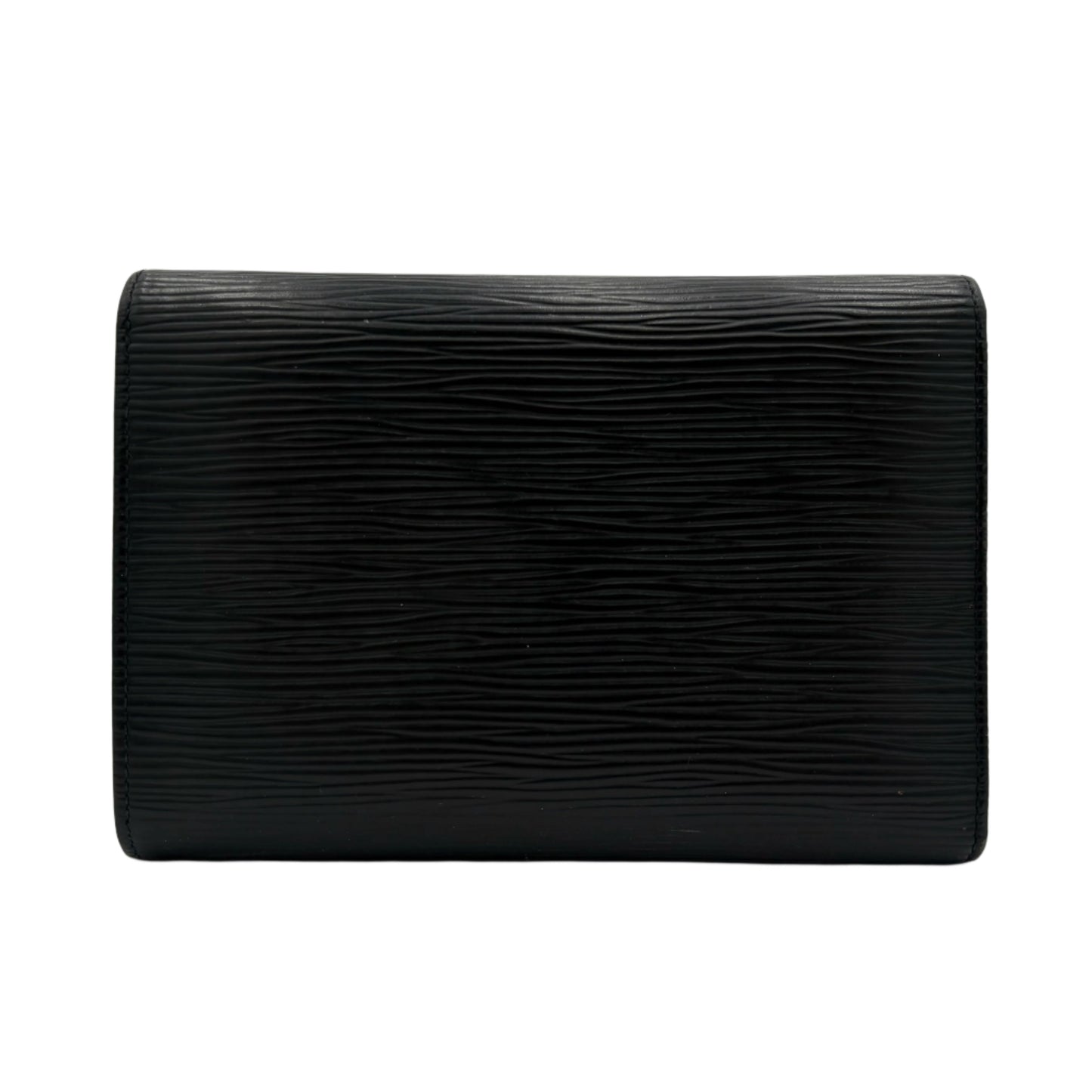 Louis Vuitton Trifold Wallet-Black epi