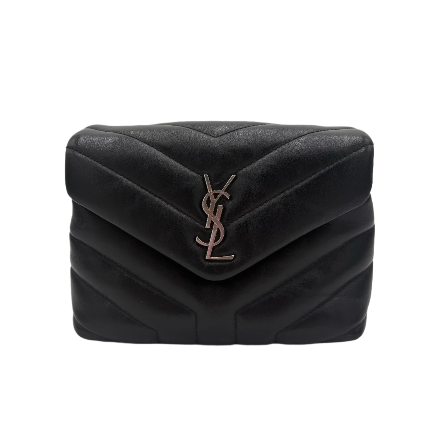 Saint Laurent Loulou Toy In Quilted Leather