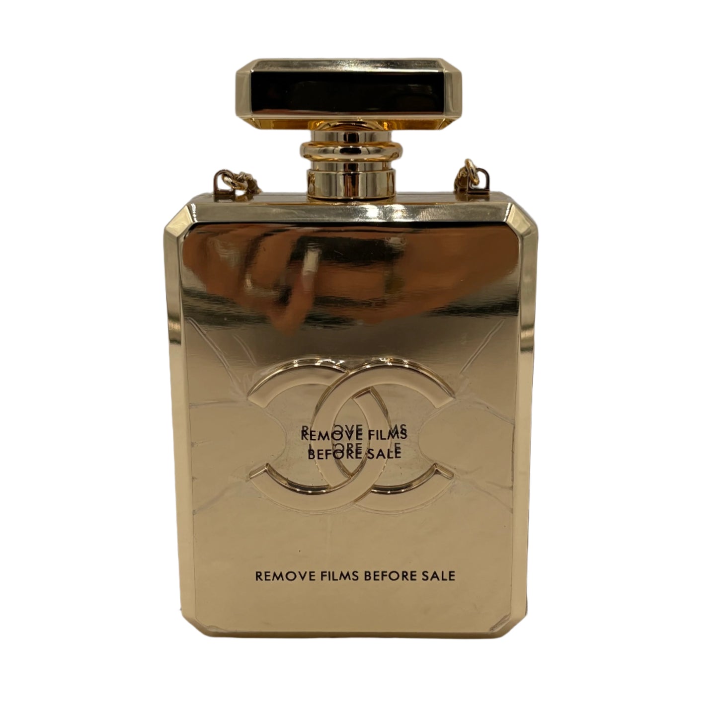 Gold Chanel No5 Minaudière Perfume