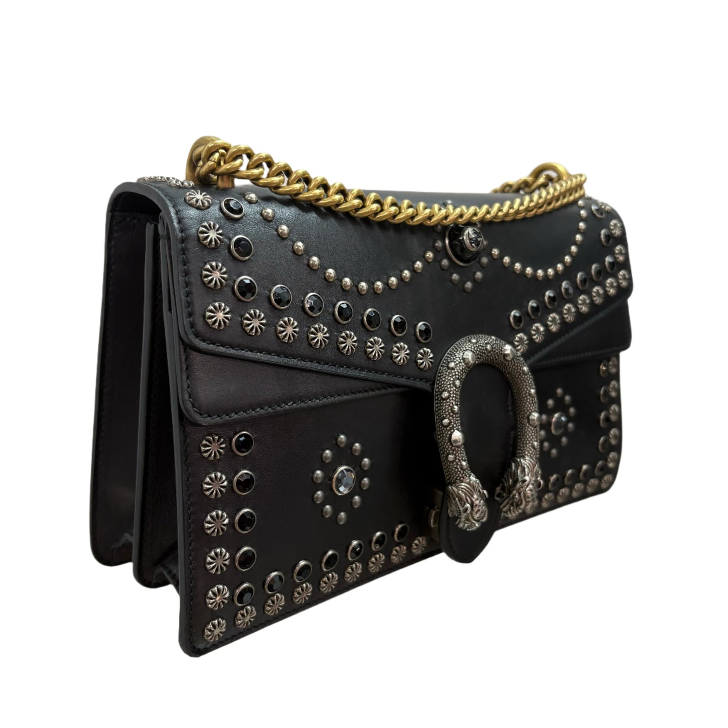 Gucci Small Studded Leather Dionysus Bag