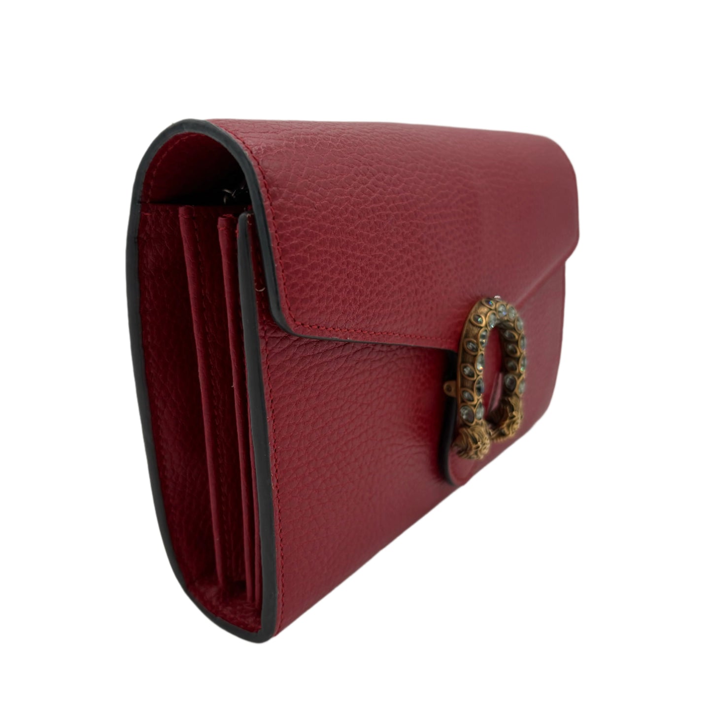 Gucci Dionysus Mini Leather Wallet on Chain