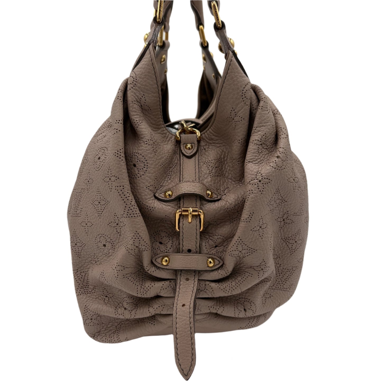 Louis Vuitton Mahina Hobo XL Bag Beige