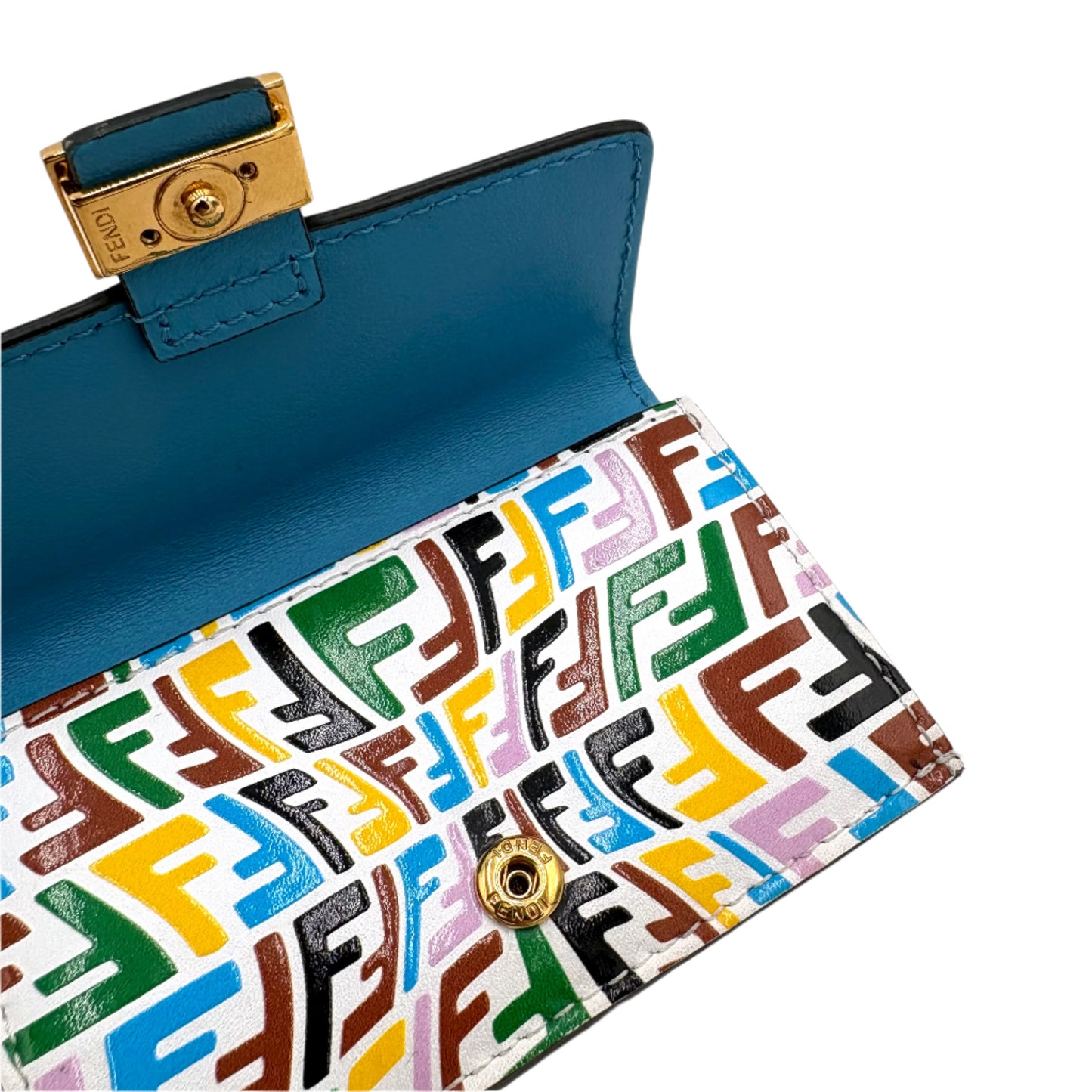 Fendi x Sara Coleman FF Card Case