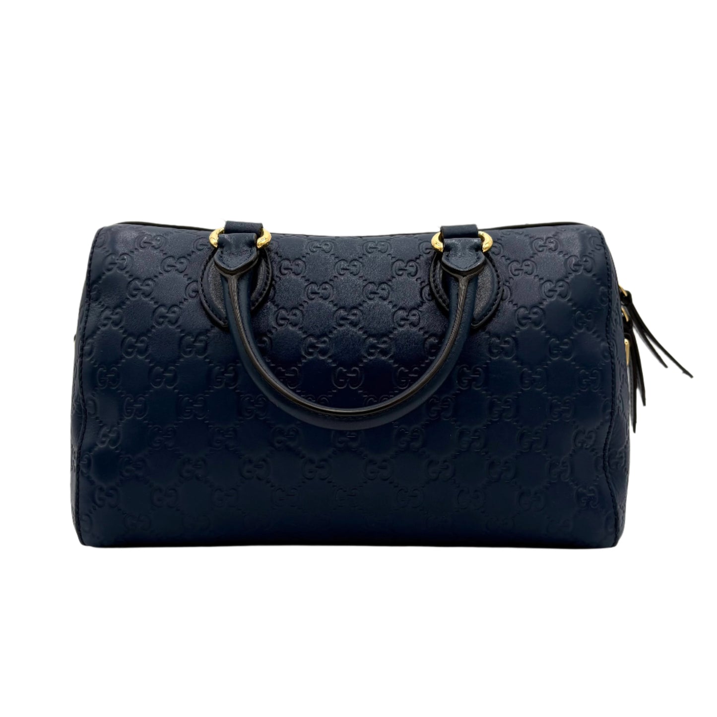 Gucci Guccissima Boston Bag/Mini Emblem Wallet