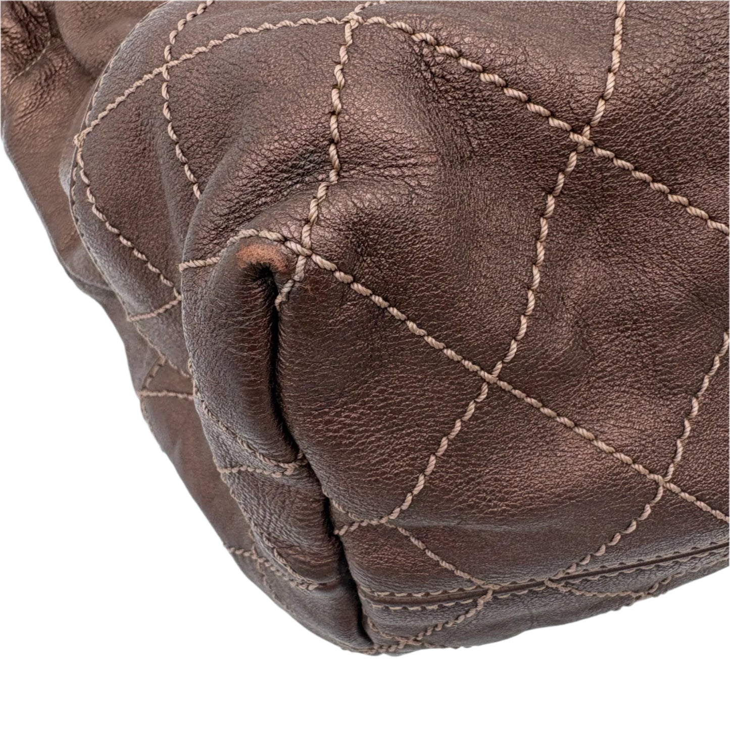 2007 Chanel Coco Cabas Brown Tote