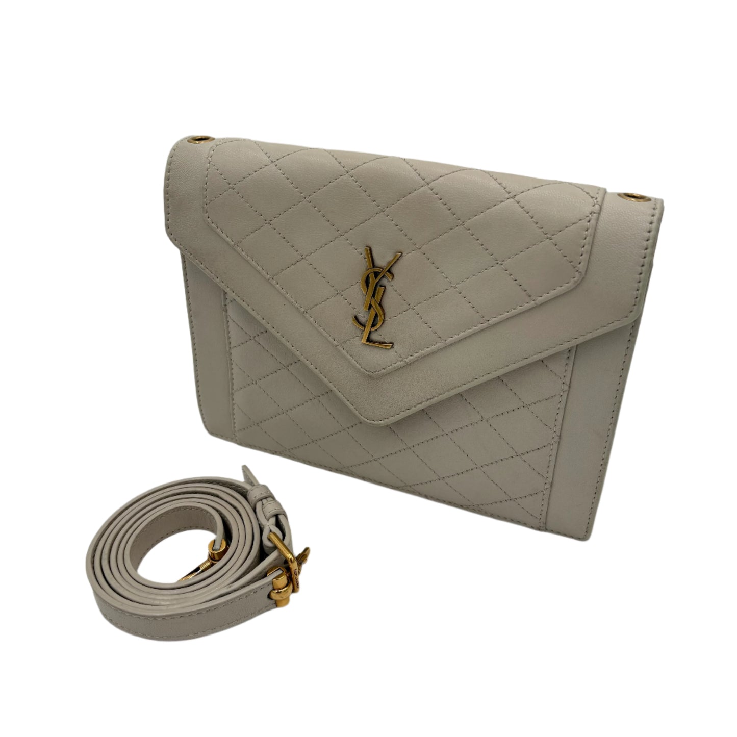 Saint Laurent Gaby Mini Satchel Quilted Lambskin