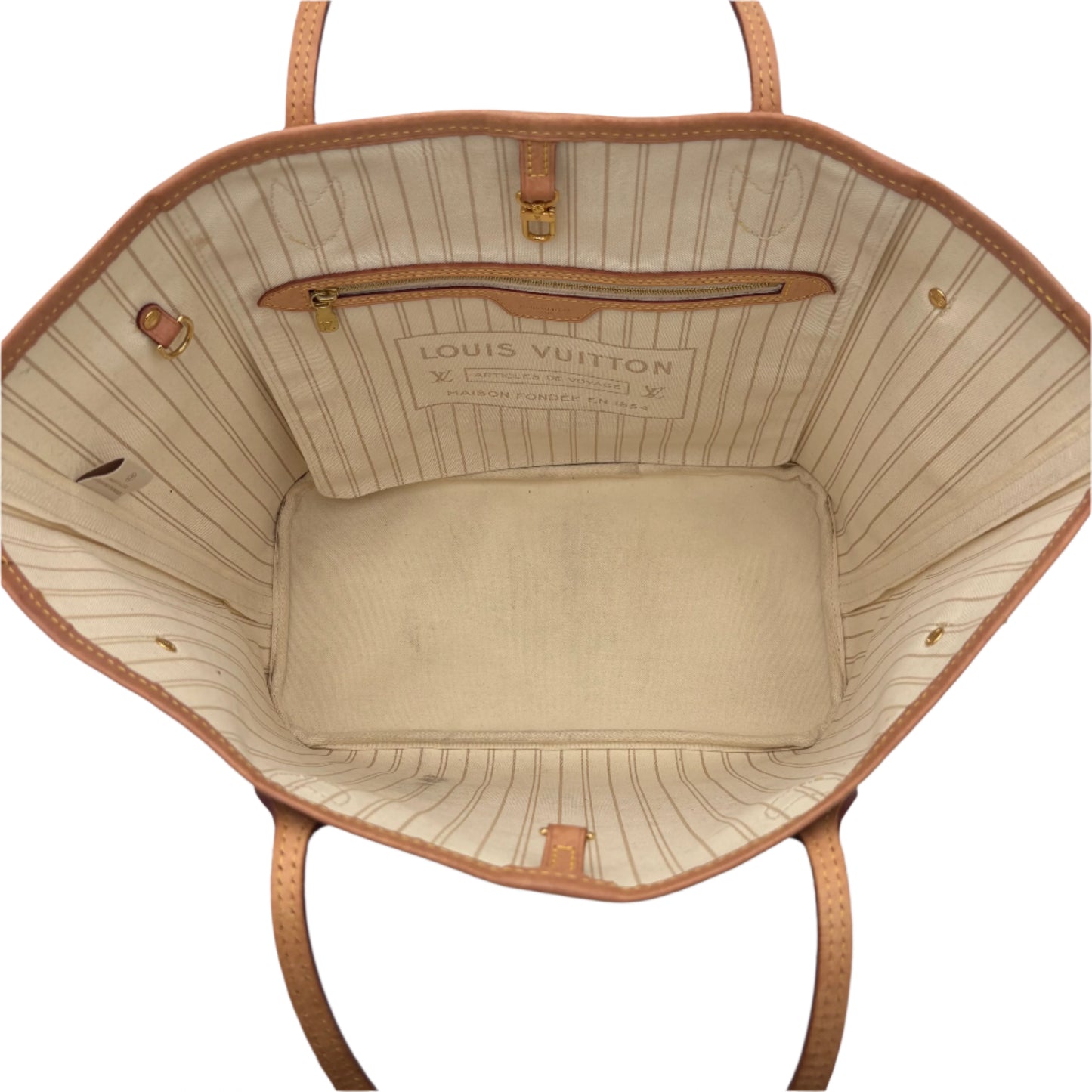 2020 Louis Vuitton Damier Azur Neverfull MM