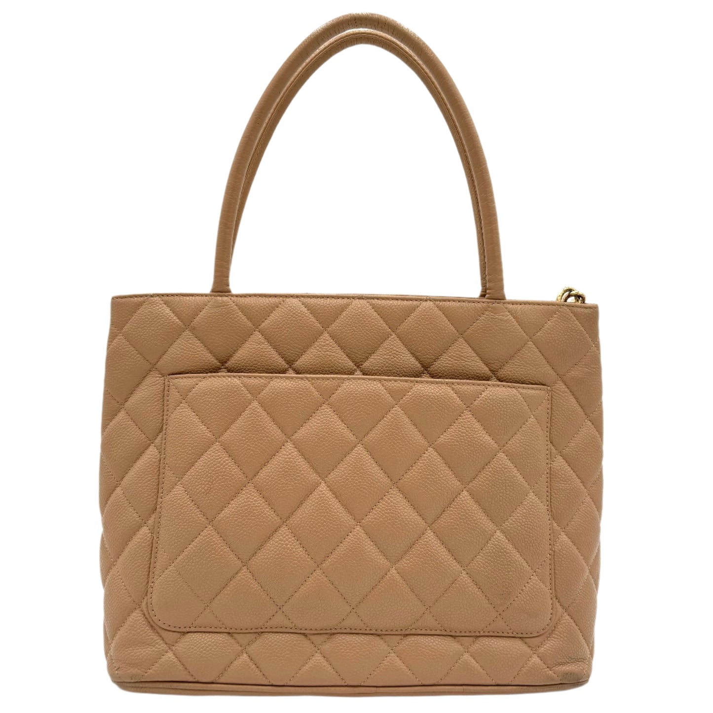 Chanel Medallion Tote-Beige