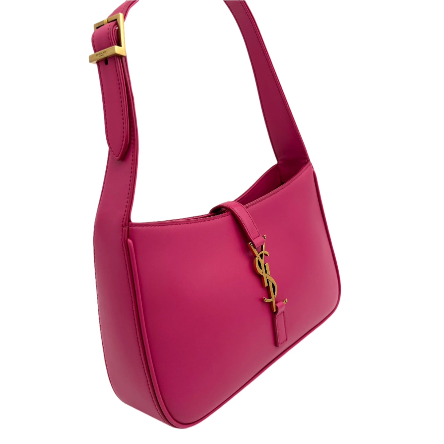 Saint Laurent Le 5 a 7 Leather Hobo