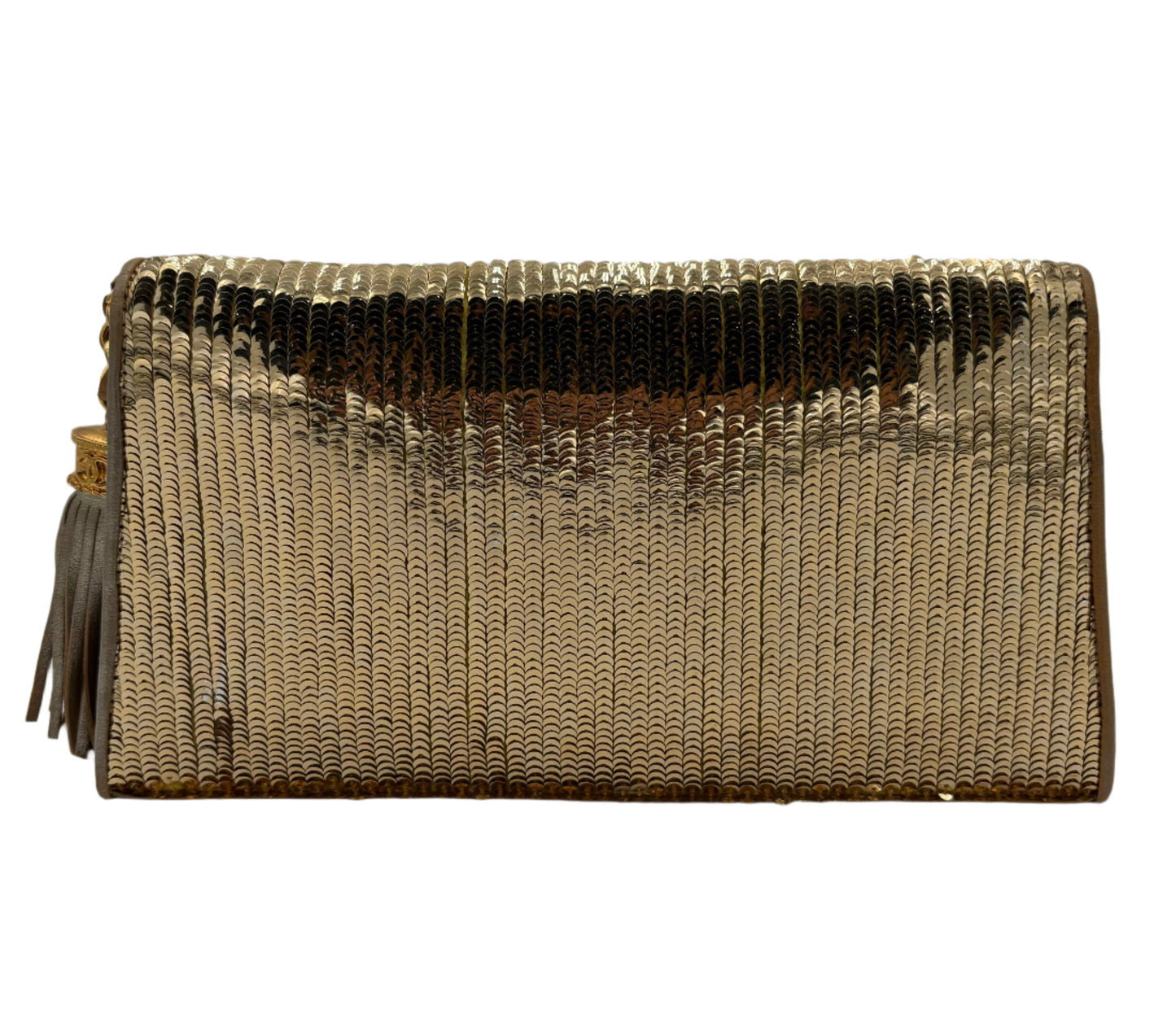 Rare 1986 Chanel Sequin Clutch