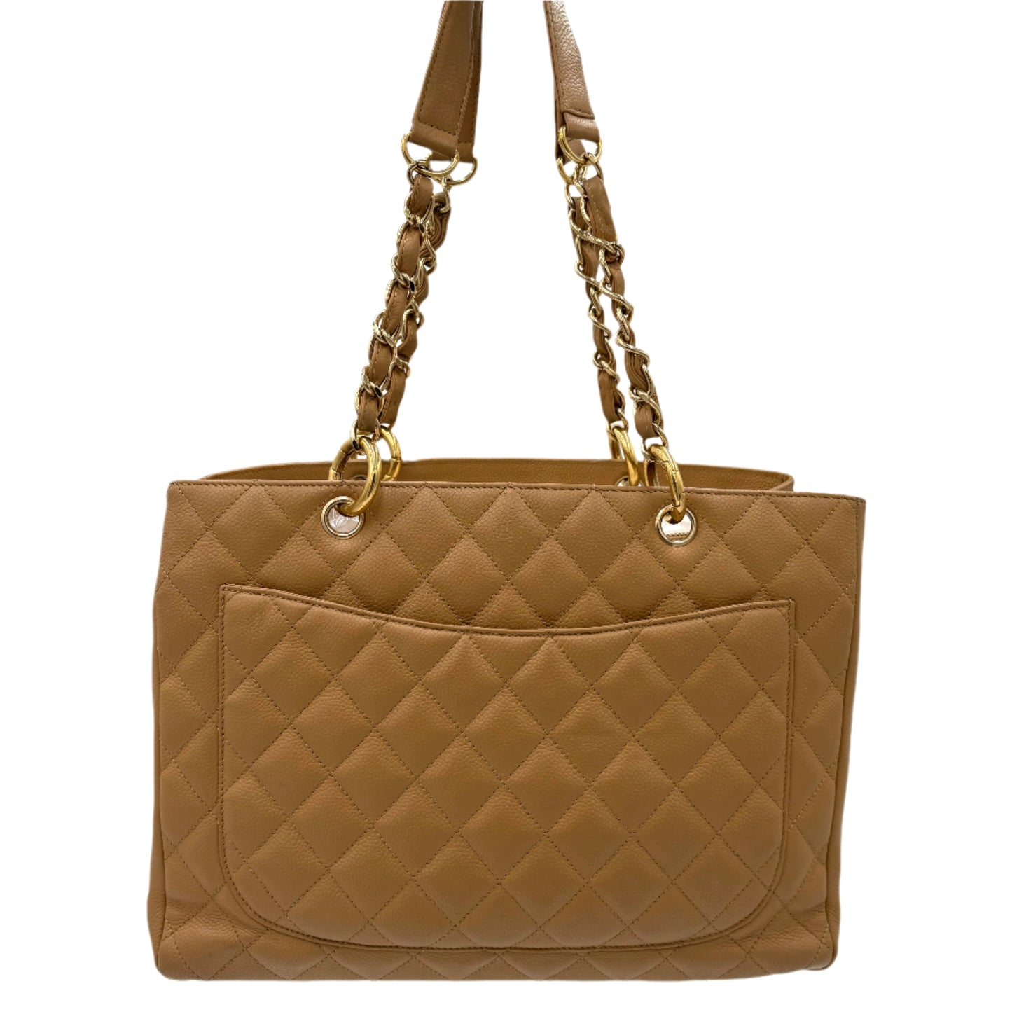2011 Chanel Grand Shopping Tote-Light Beige