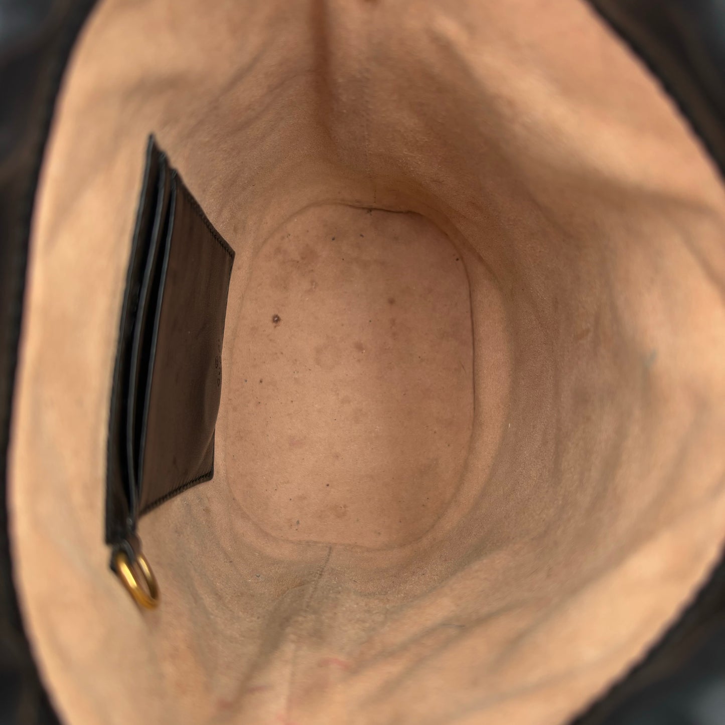 Gucci Mini Black Marmont Black Leather Bag