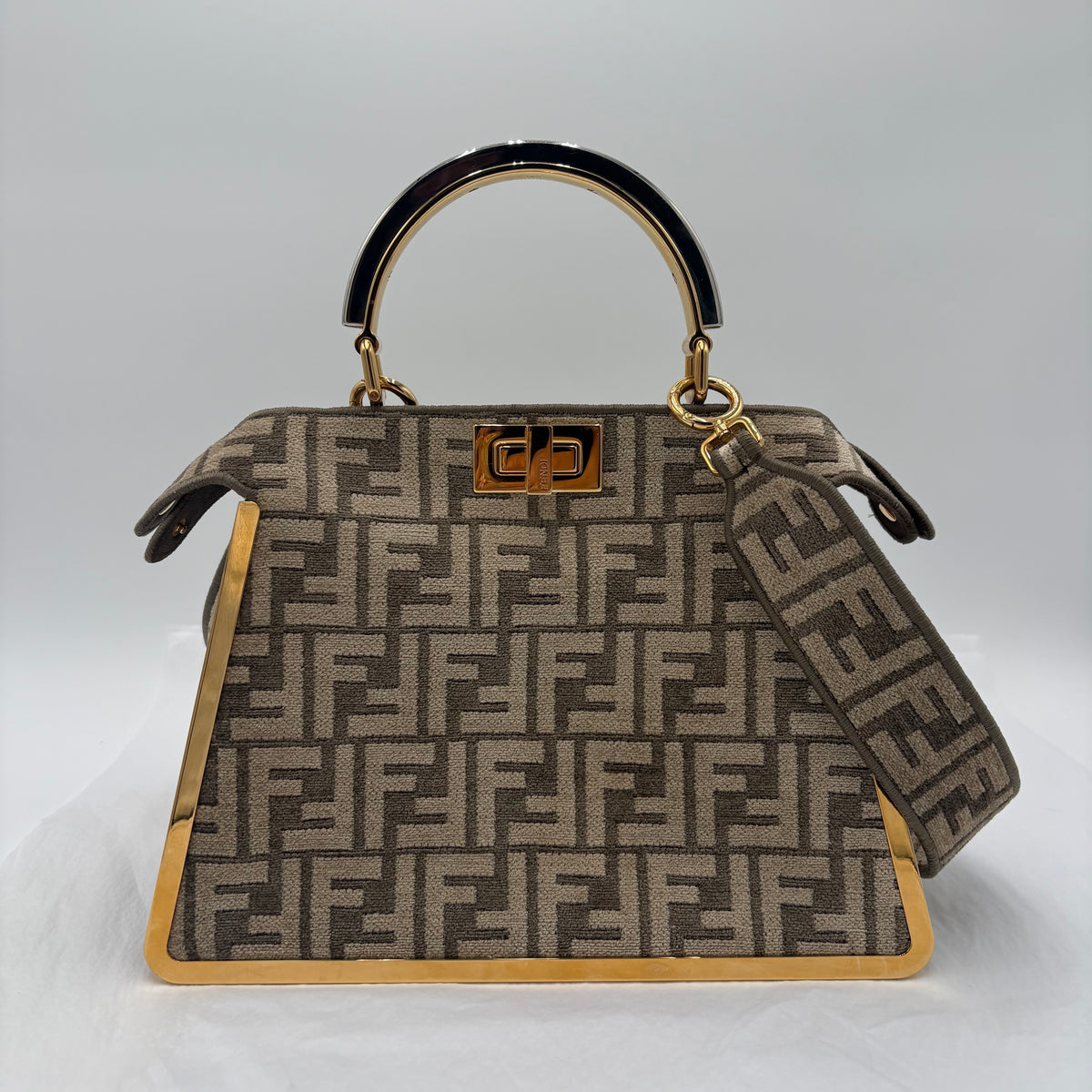 Fendi Chenille Peekaboo ISeeU Small