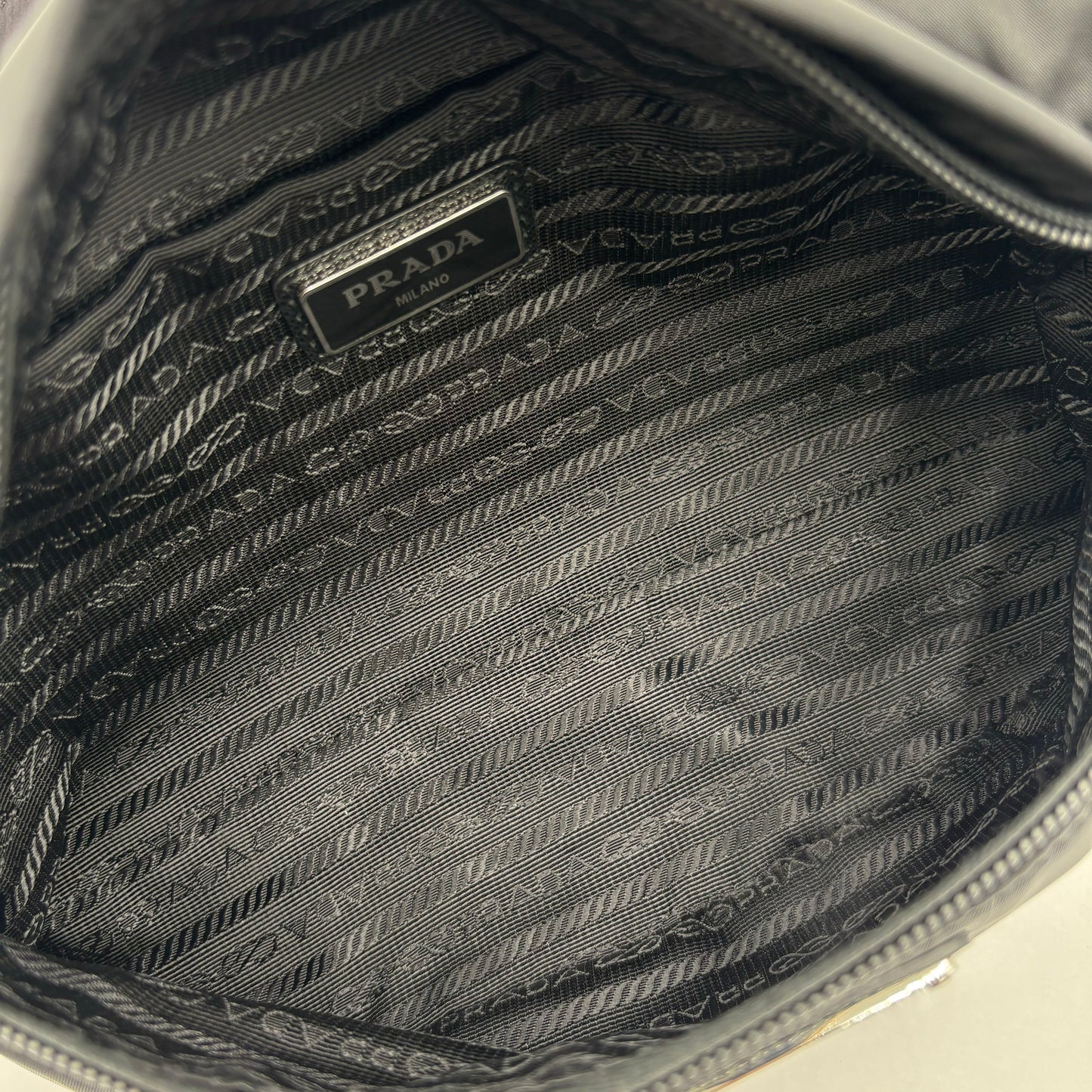 Prada Re-Nylon Saffiano Travel Pouch