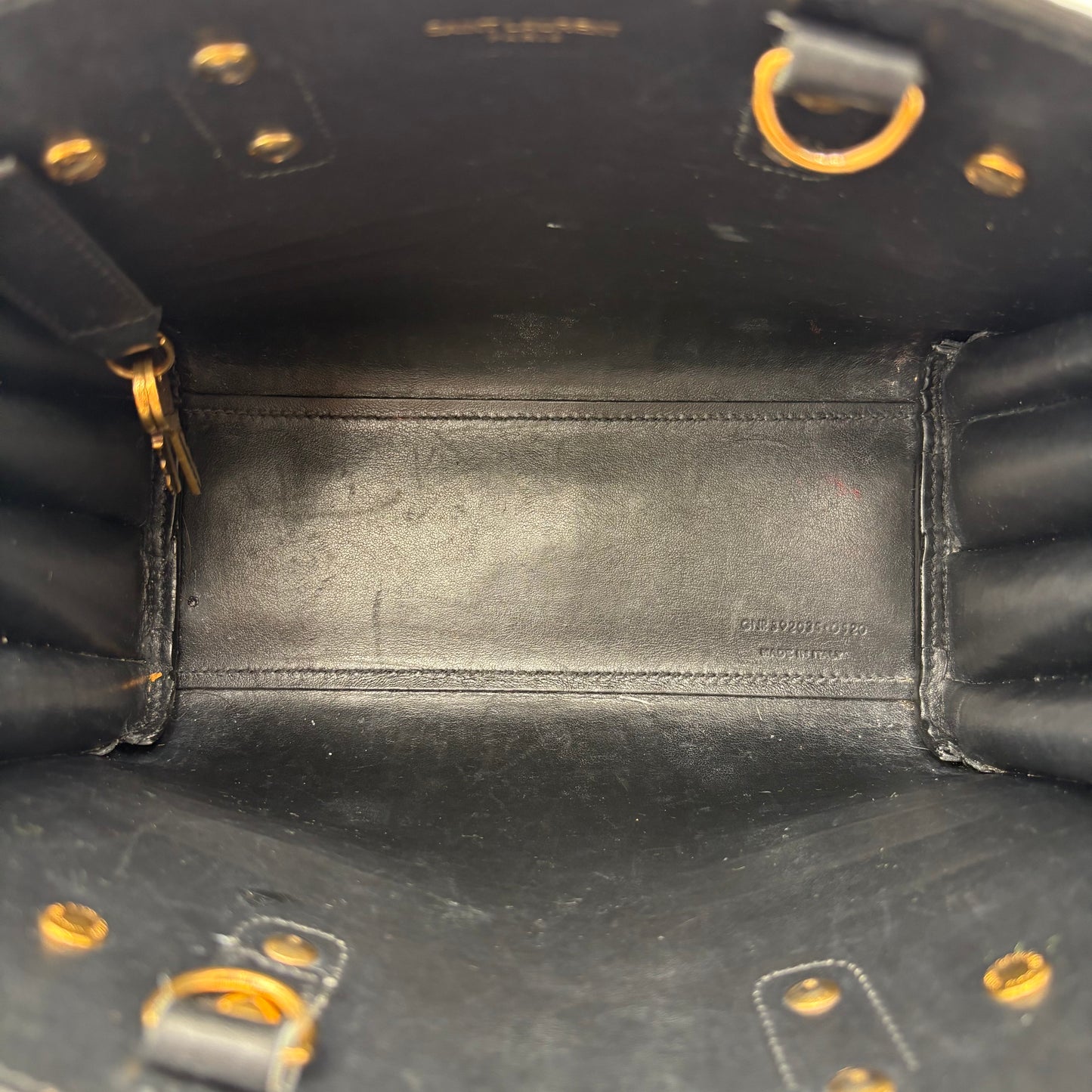 Saint Laurent Sac De Jour Nano Top Handle Bag