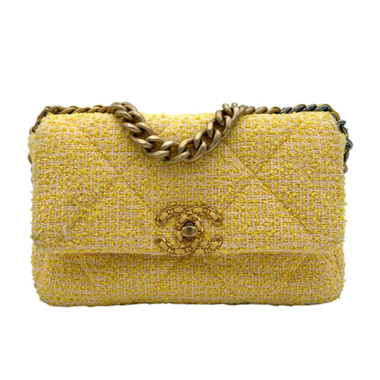 2020 Chanel Tweed 19 Flap Bag