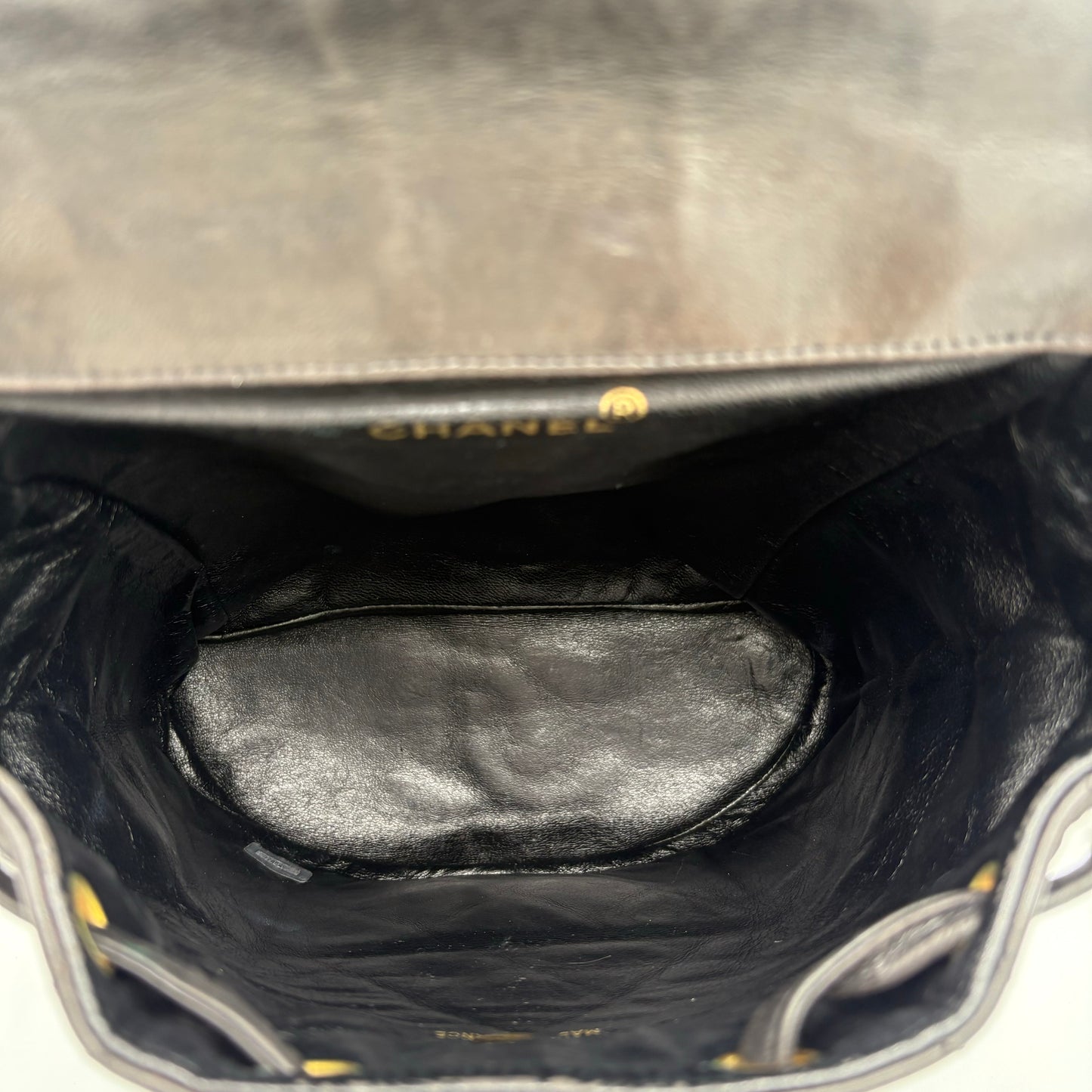1994-96 Chanel Quilted Lambskin Duma Backpack