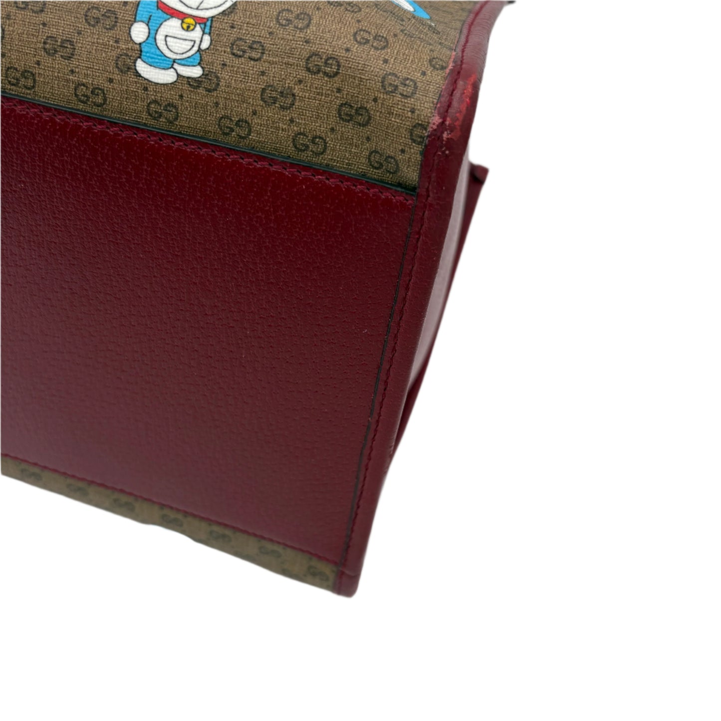 Gucci Doraemon mini Tote large GG-Monogram Red