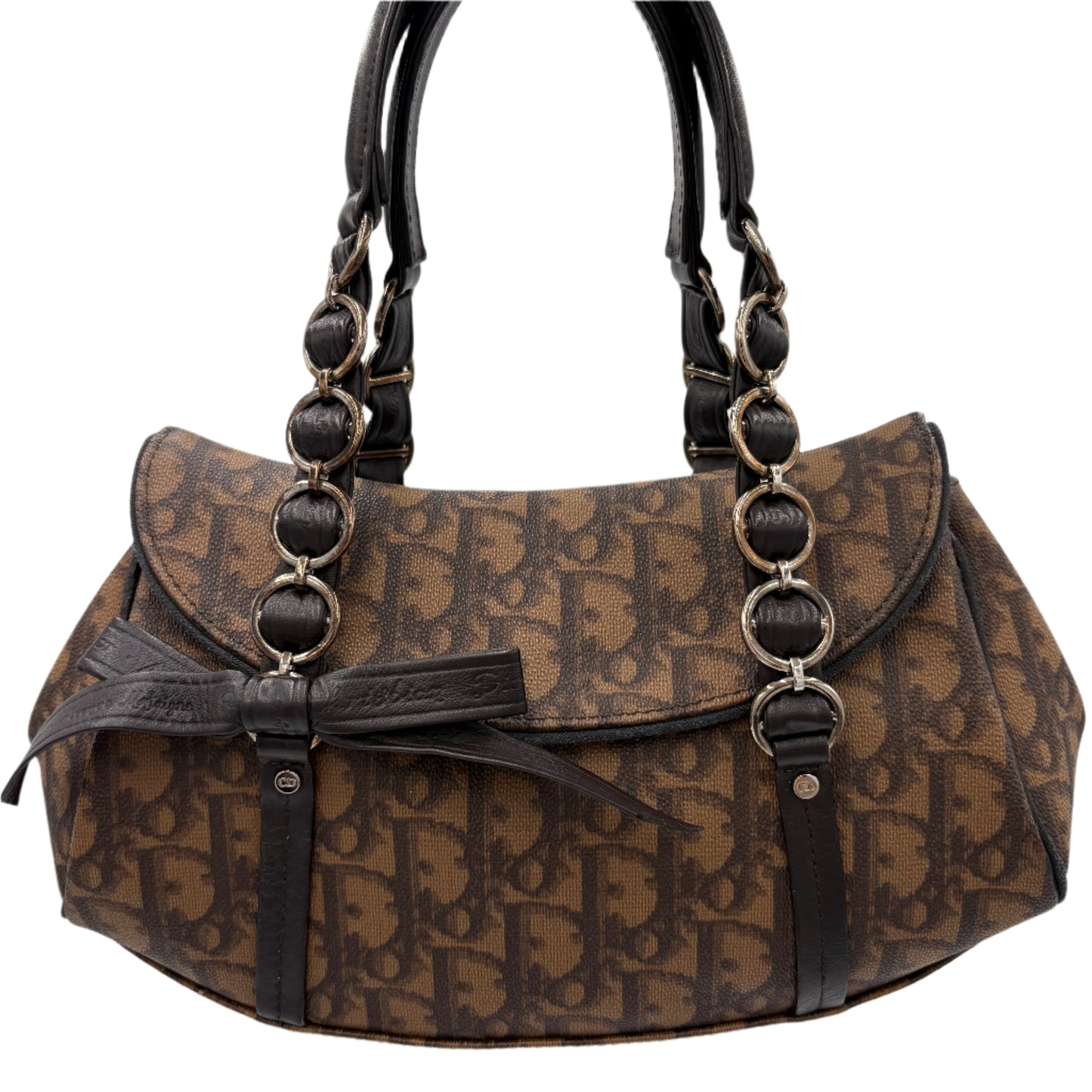 Y2K Christian Dior Monogram Romantique Trotter Flap